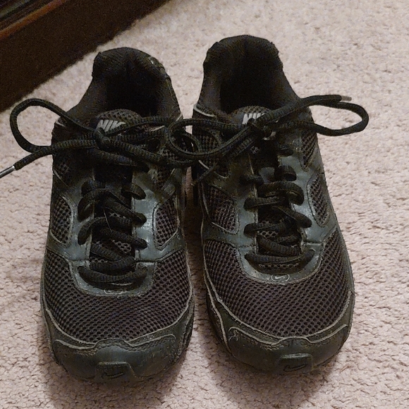 Kids Nike Black Mesh Shox - Picture 3 of 7